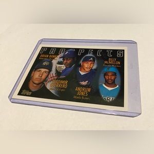 Andruw Jones 1996 Rookie Prospects Baseball card vintage collectible